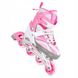 Роликові ковзани SportVida 4 в 1 SV-LG0012 Size 39-42 White/Pink