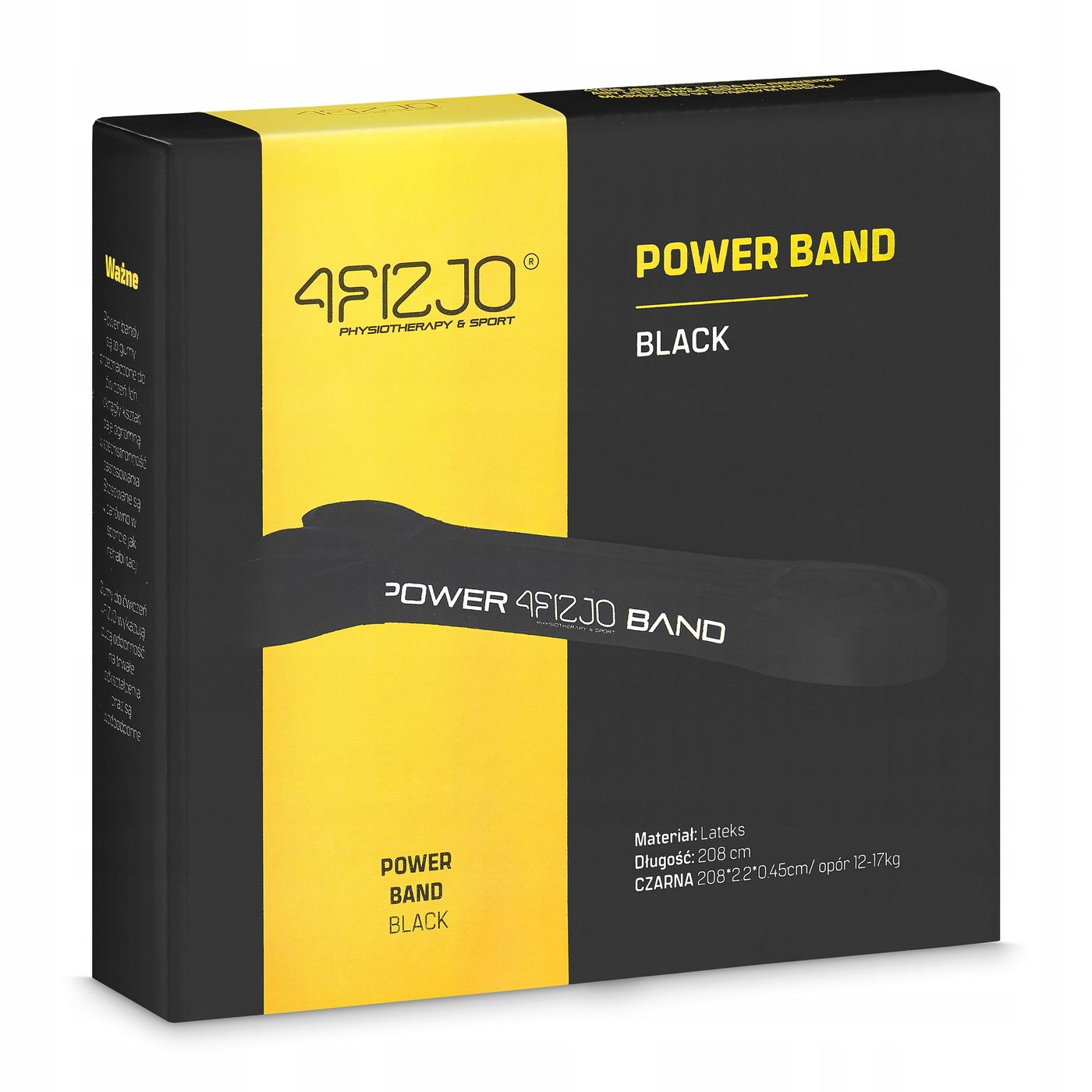Эспандер-петля 4FIZJO Power Band 22 мм 12-17 кг (резина для фитнеса и спорта) 4FJ1066