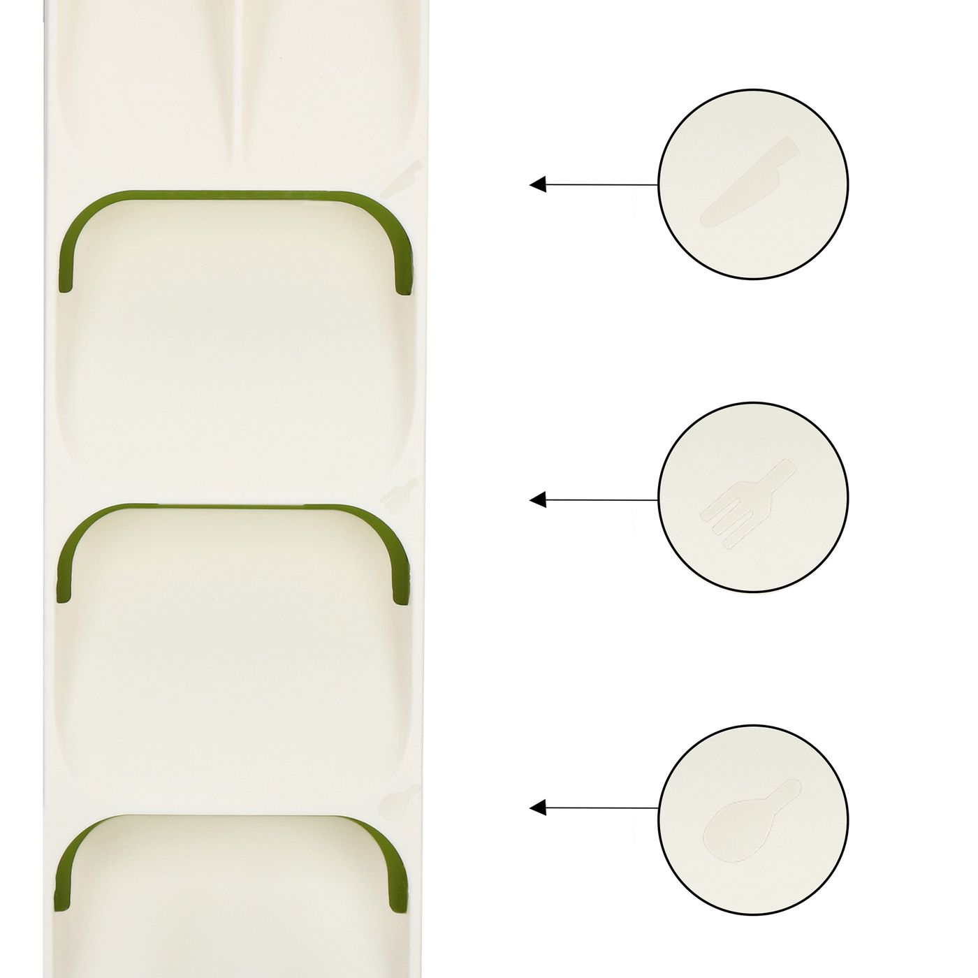 Органайзер-лоток для столовых приборов Springos 11 x 39.5 см HA3068