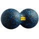 Масажний м'яч подвійний 4FIZJO EPP DuoBall 12 4FJ1349 Black/Blue