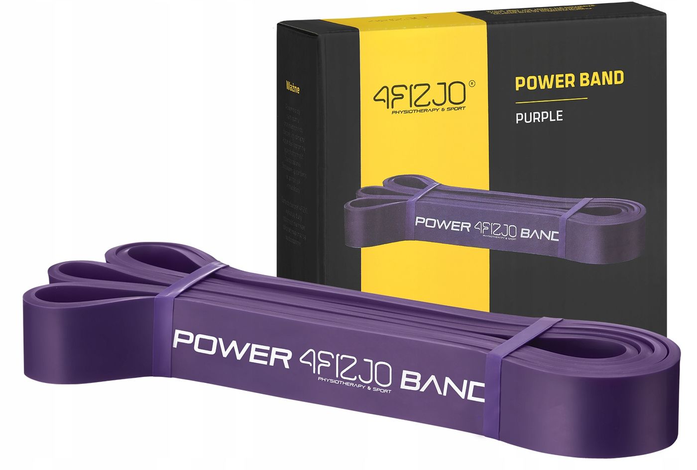 Еспандер-петля 4FIZJO Power Band 32 мм 17-26 кг (резинка для фітнесу і спорту) 4FJ1073