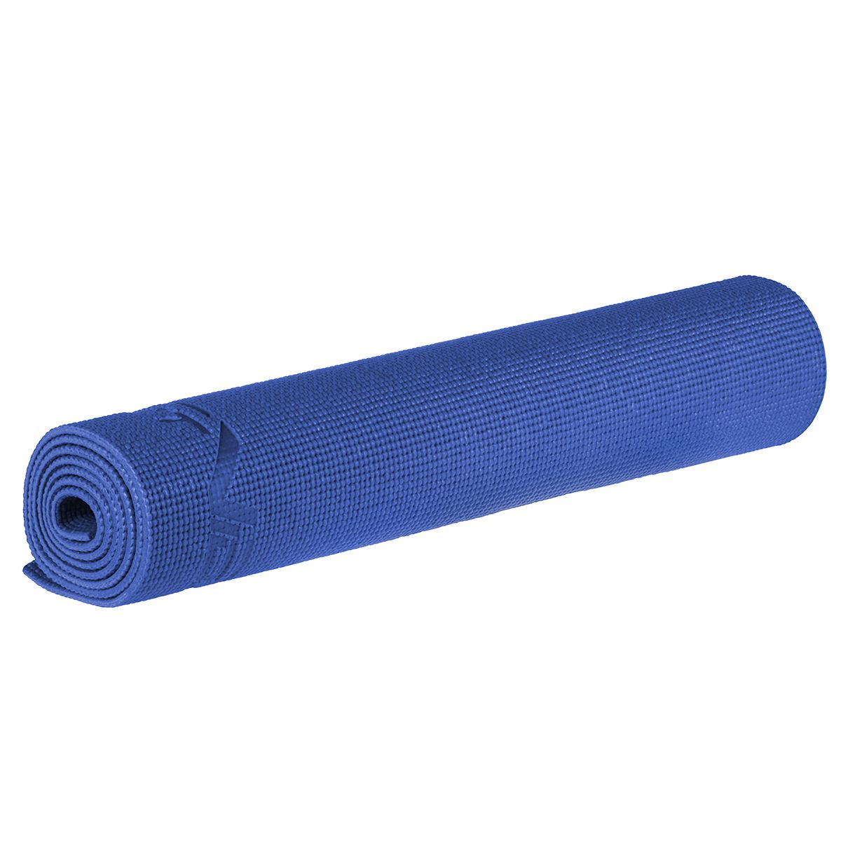 Килимок спортивний SportVida PVC 6 мм для йоги та фітнесу SV-HK0053 Blue