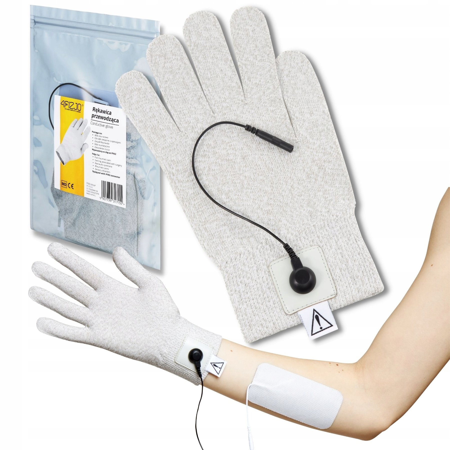 Електрод-рукавичка для міостимулятора 4FIZJO 1 шт 4FJ0508