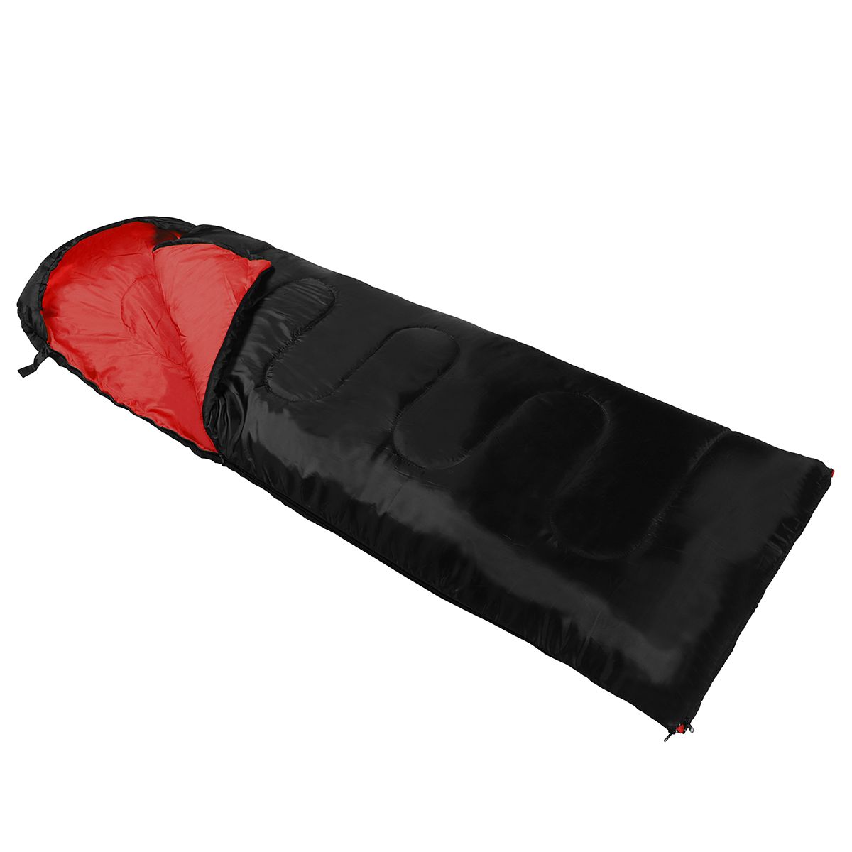 Спальний мішок (спальник) ковдра SportVida SV-CC0064 +2 ...+21°C L Black/Red