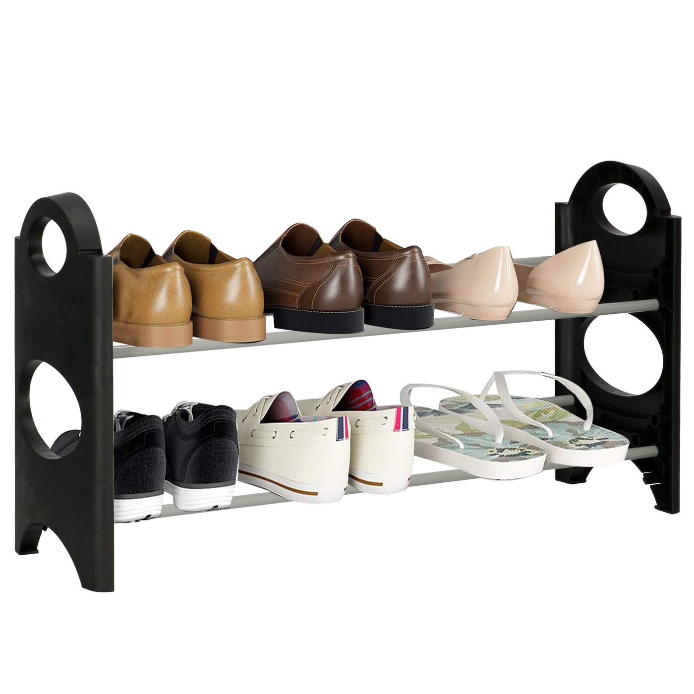 Полка (подставка) для обуви напольная Springos 20 x 64 x 34 см HA2034