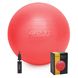М'яч для фітнесу (фітбол) 4FIZJO 55 см Anti-Burst 4FJ0031 Red