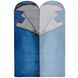 Спальный мешок (спальник) одеяло SportVida SV-CC0071 -3 ...+21°C L Blue/Grey
