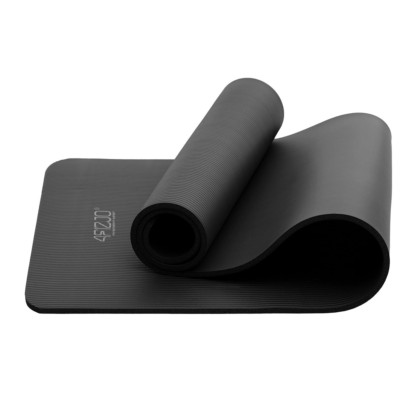 Килимок (мат) спортивний 4FIZJO NBR 180 x 60 x 1 см для йоги та фітнесу 4FJ0015 Black