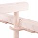 Шезлонг (крісло-лежак) дерев'яний для пляжу, тераси та саду Springos DC0001 WHRD