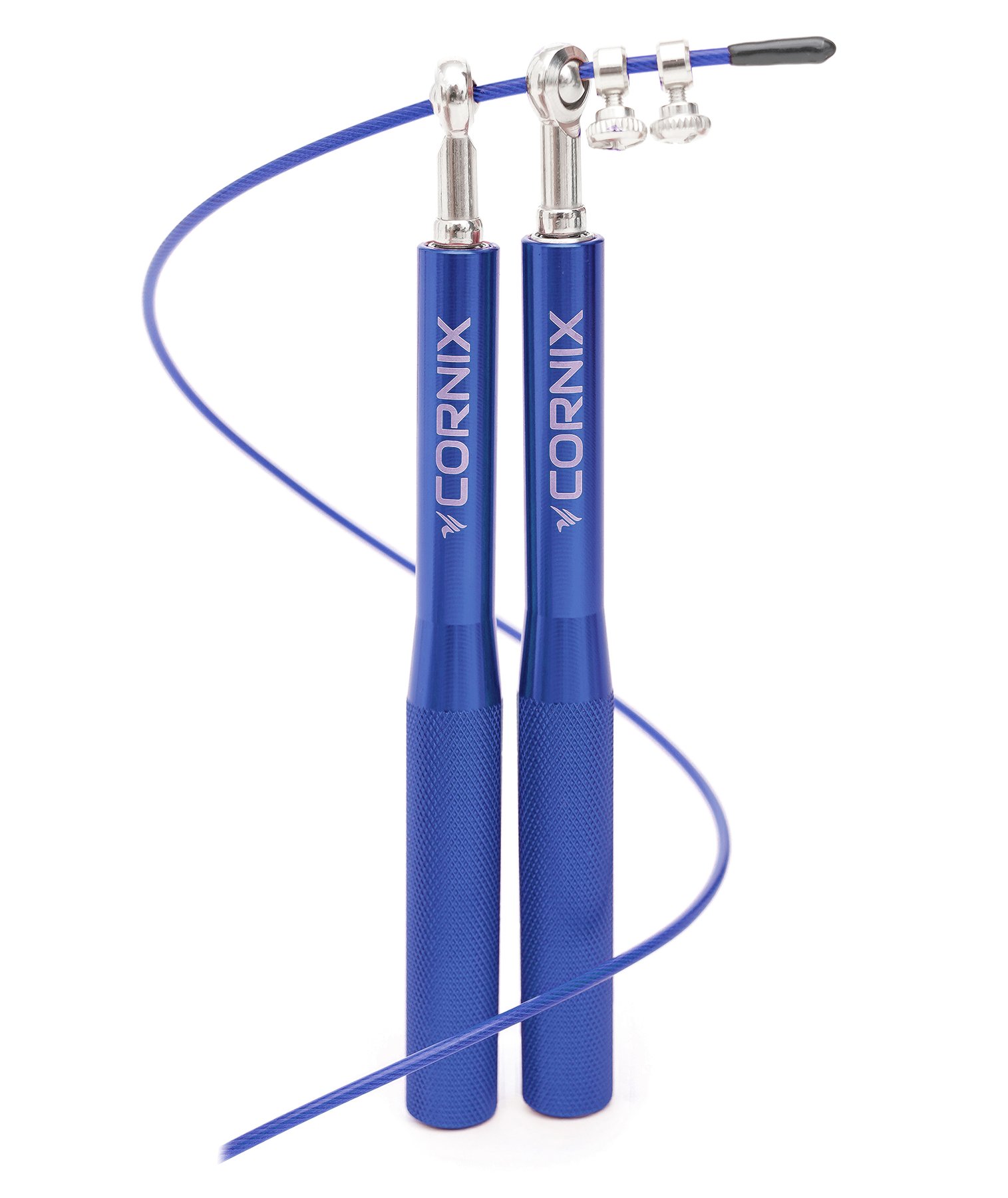 Скакалка швидкісна для кросфіту Cornix Speed Rope XR-0153 Blue
