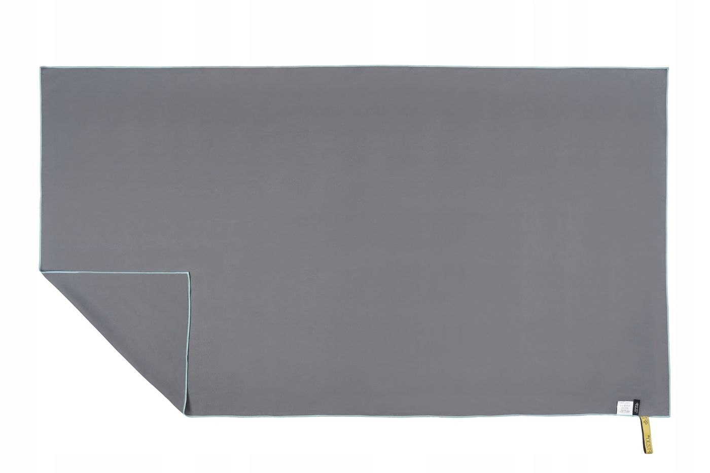 Рушник спортивний 4FIZJO 130 x 75 см з мікрофібри 4FJ0436 Grey